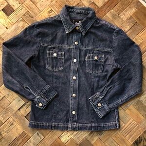 Levi’s Silvertab snap front denim LS shirt